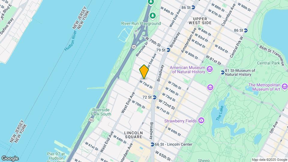 275 W 73rd St Mapa y Detalles de la Ubicación