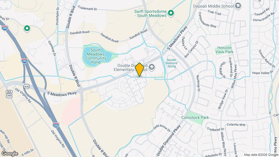 9636 Truckee Meadows Pl Map and Location Details