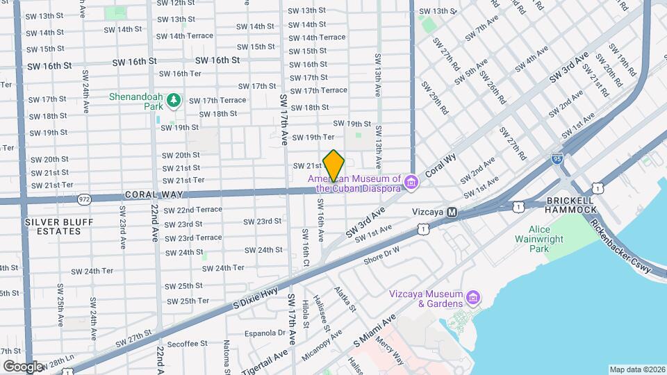 1419 SW 22nd St Map and Location Details