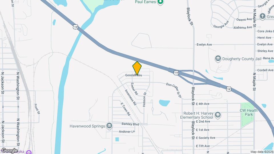 804 Goodall Ave Map and Location Details