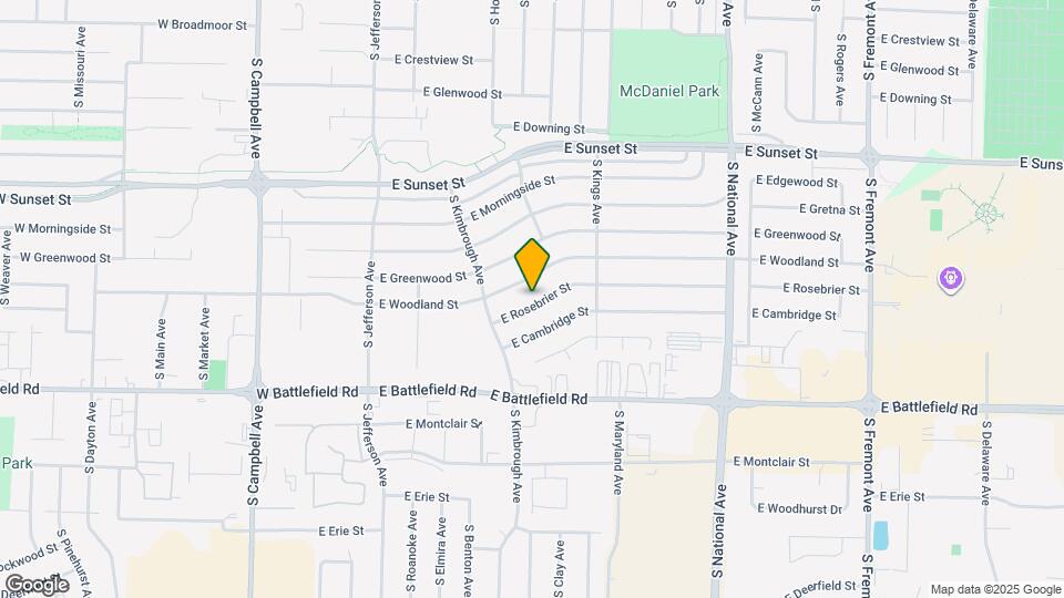 817 E Rosebrier St Map and Location Details