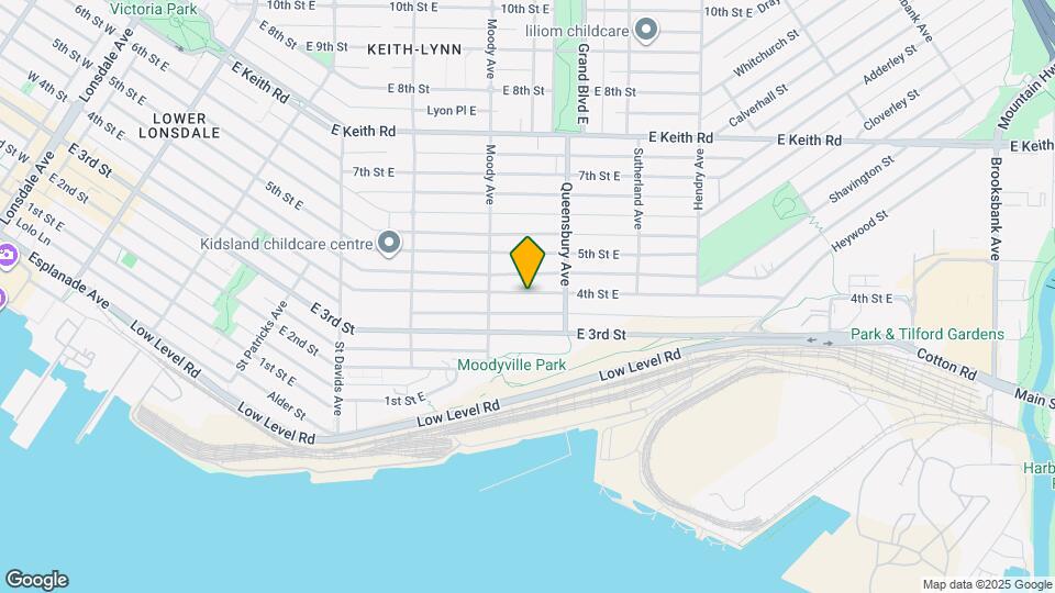 629 4th St E Map and Location Details