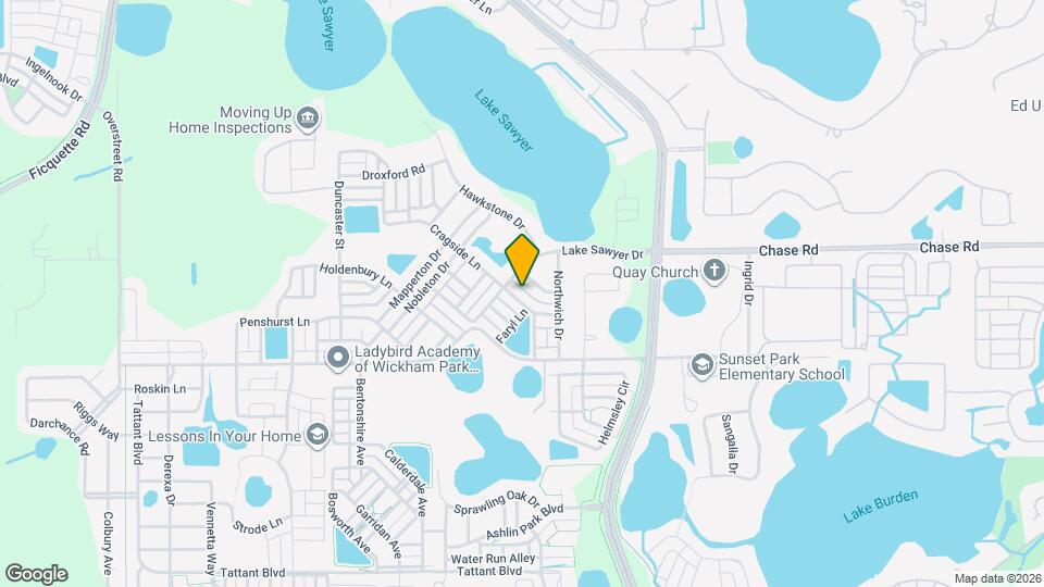 12563 Cragside Ln Map and Location Details