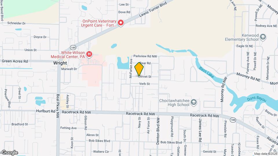 Corvet Apartments Map and Location Details