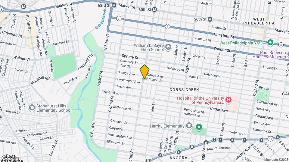 453 S 60th St, Unit 2F Map and Location Details