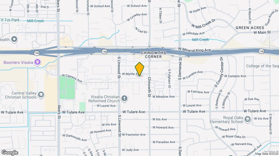 4224 W Cypress Ave Map and Location Details