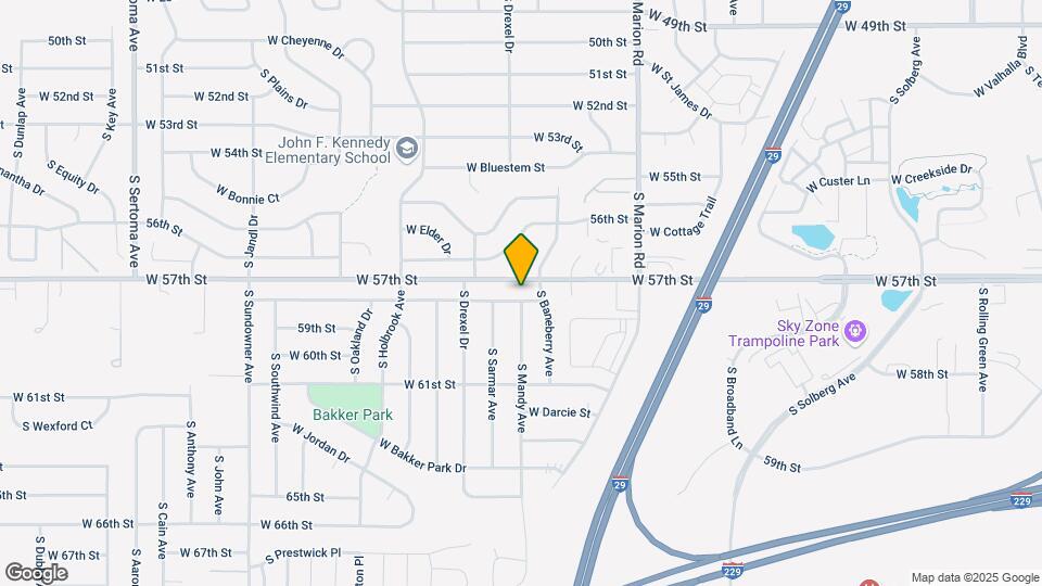 5606 W 58th St Map and Location Details