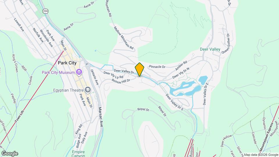 720 Deer Valley Dr Mapa y Detalles de la Ubicación