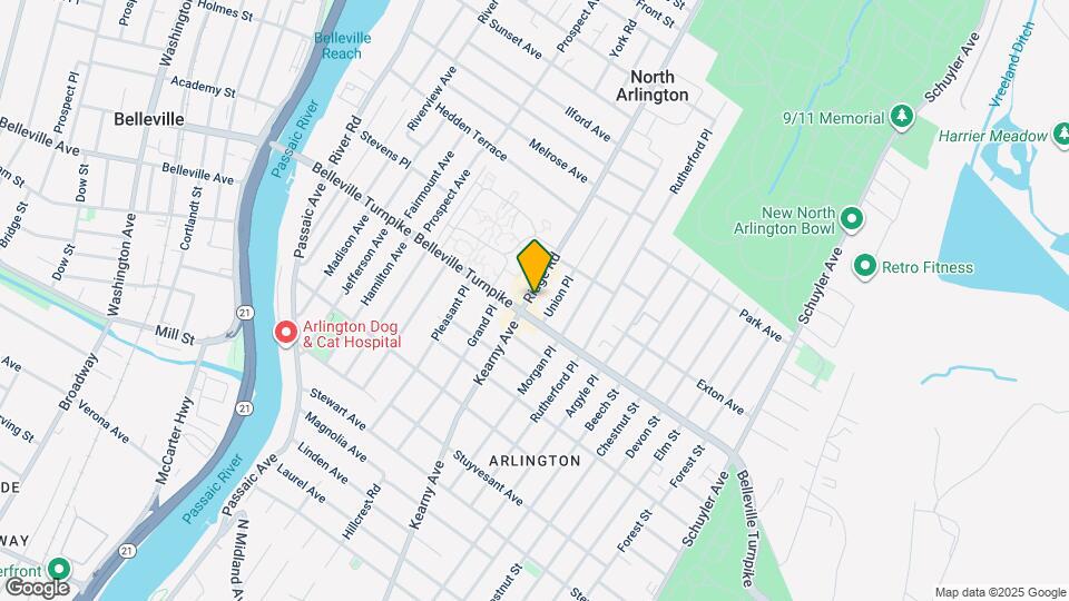 14 Ridge Rd, Unit 3rd floor Map and Location Details