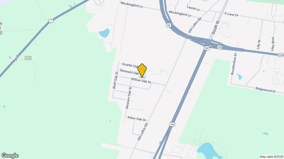 704 Willow Oak St Map and Location Details