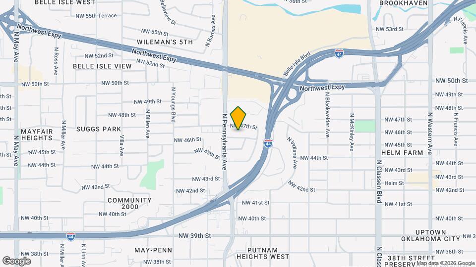 2029 NW 46th St Map and Location Details