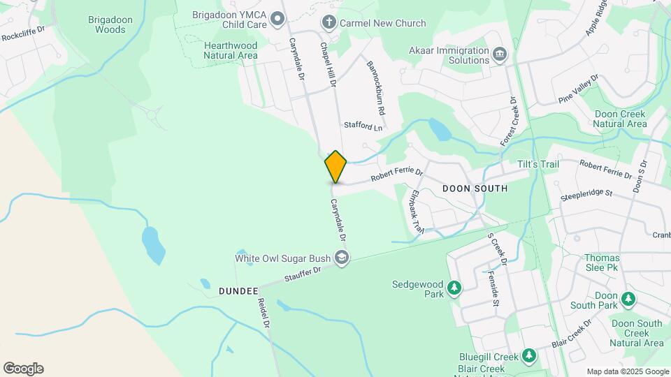 604 Caryndale Dr Map and Location Details