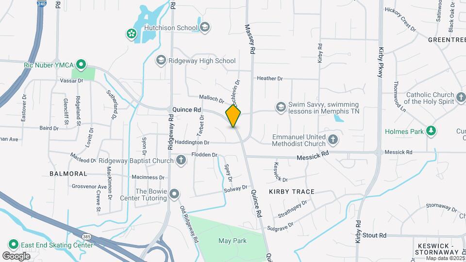 6227 Quince Rd Map and Location Details