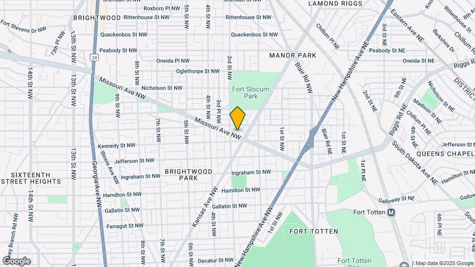 243 Missouri Ave NW Map and Location Details