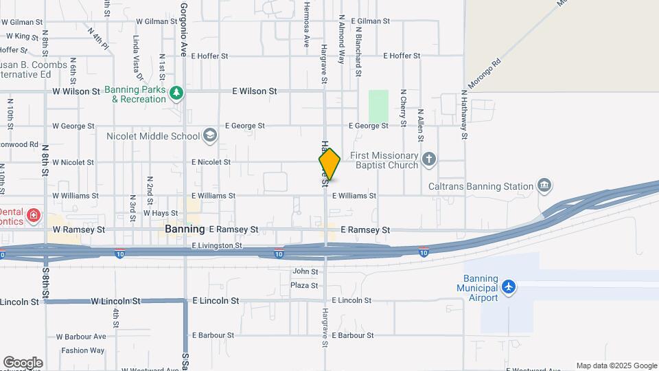 250 N Hargrave St, Unit 2 Map and Location Details