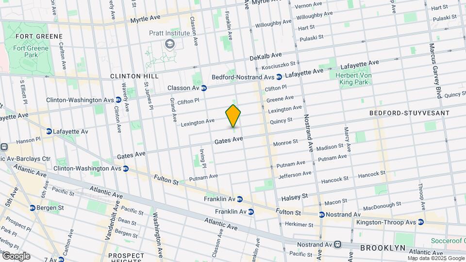 96 Quincy St, Unit 2 Mapa y Detalles de la Ubicación
