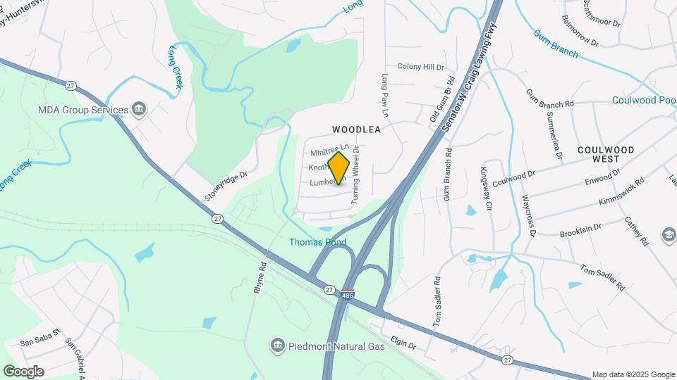 825 Old Forester Ln Mapa y Detalles de la Ubicación