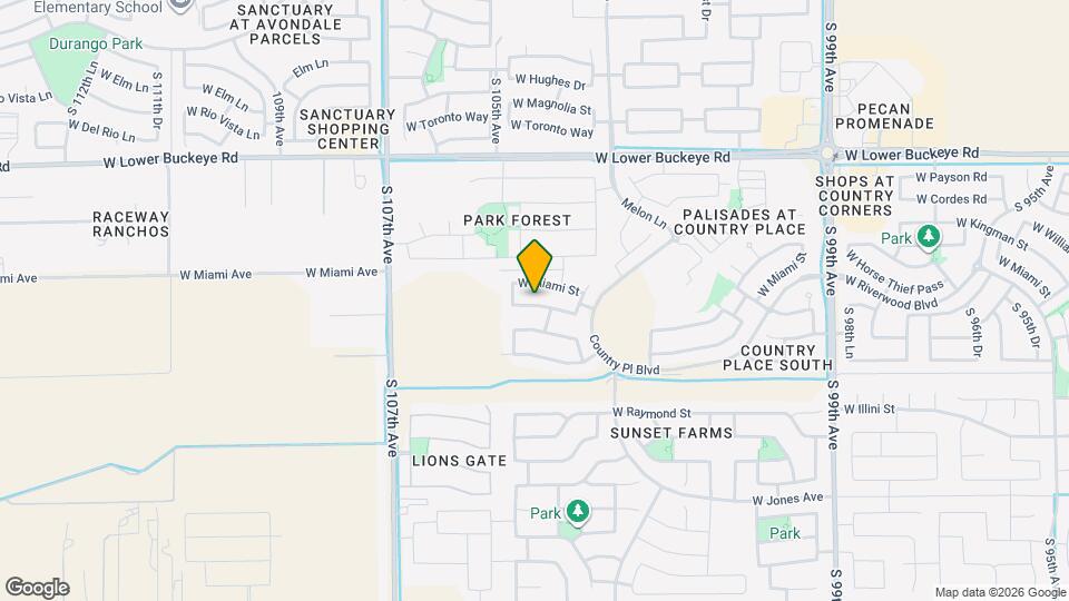 10410 W Pioneer St, Unit 6-103 Mapa y Detalles de la Ubicación