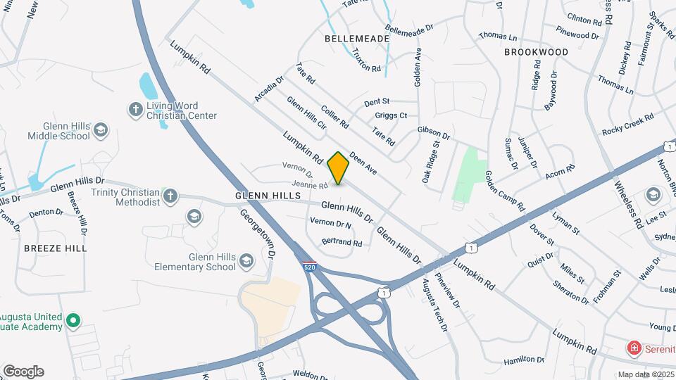 2723 Glenn Hills Ct Map and Location Details