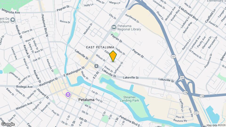 333 Wilson St Mapa y Detalles de la Ubicación