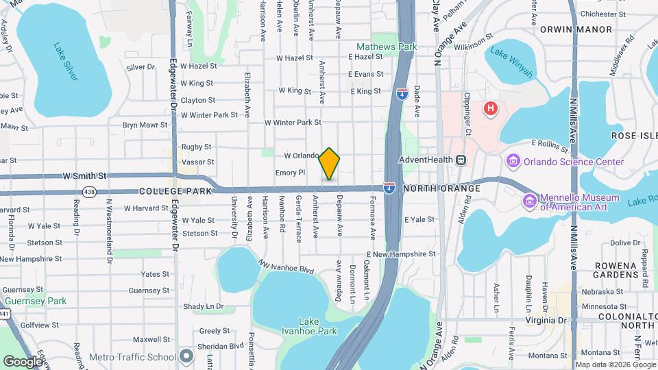 15 W Princeton St Map and Location Details