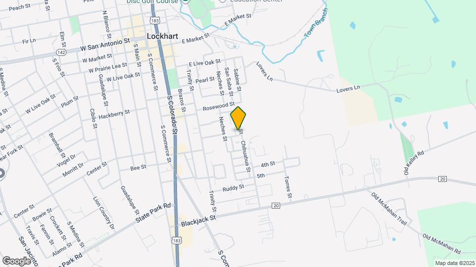 823 Monterrey St Map and Location Details