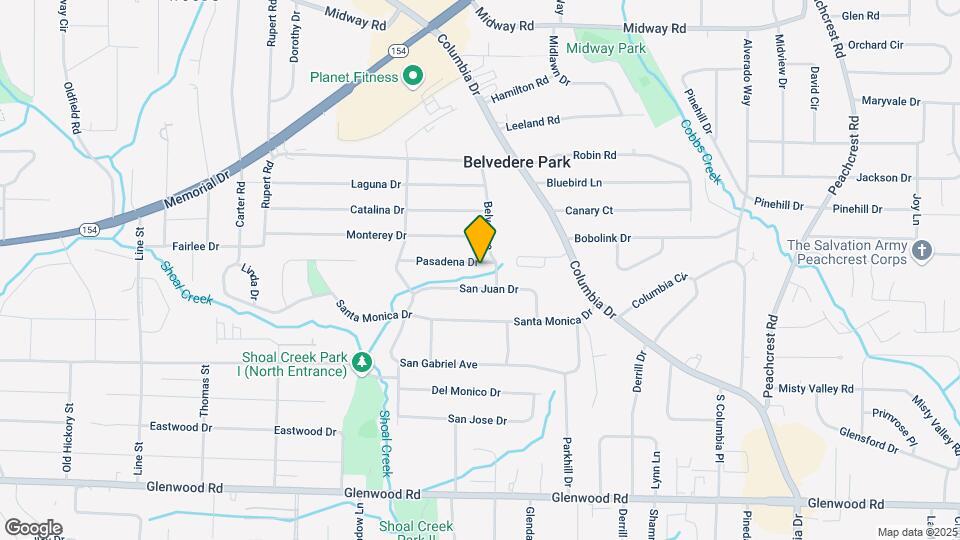 3041 Pasadena Dr Map and Location Details