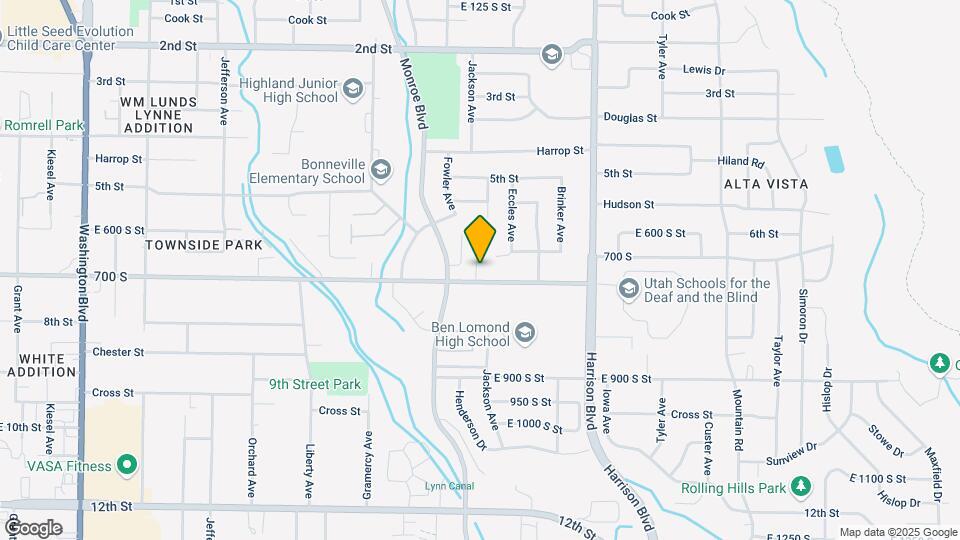 1014 7th St, Unit B Map and Location Details