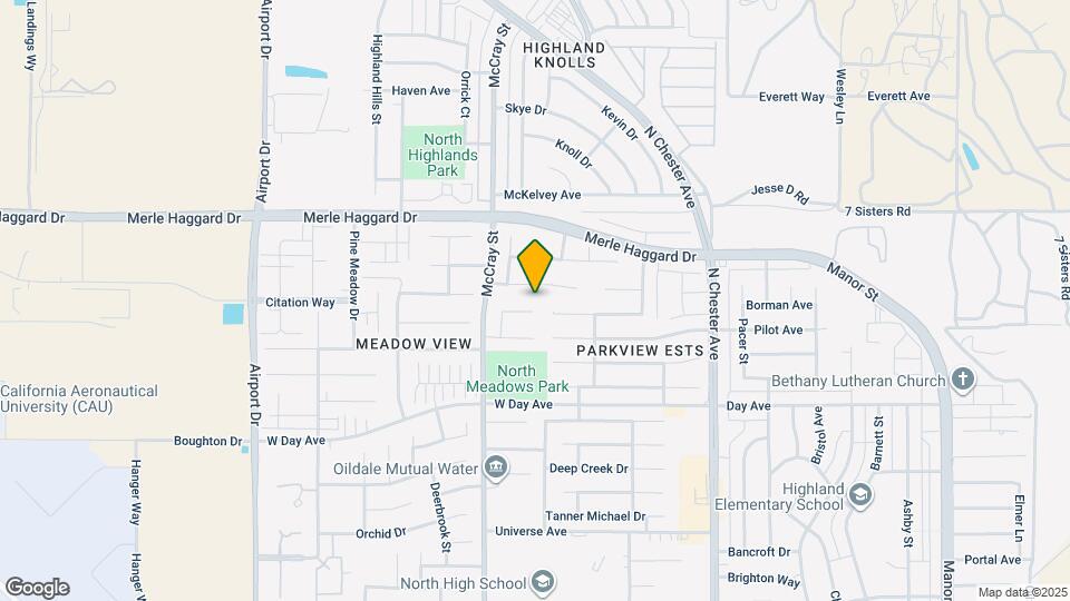 408 Brite Meadow Ct Map and Location Details