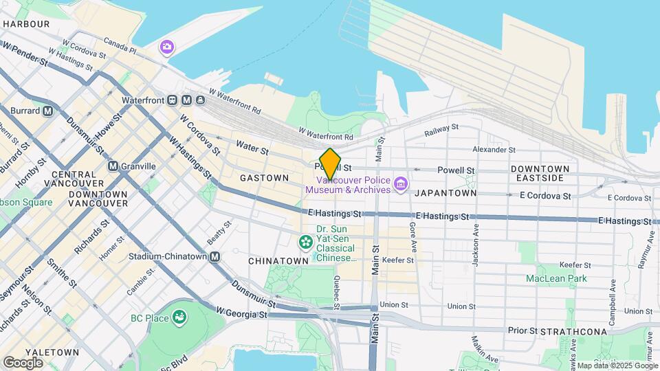 55 E Cordova St Map and Location Details