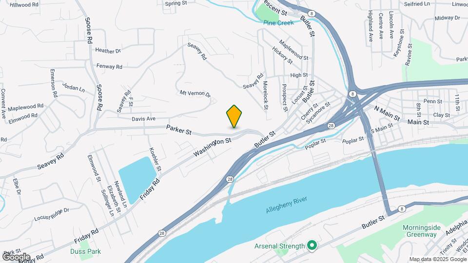 76a Parker St Map and Location Details