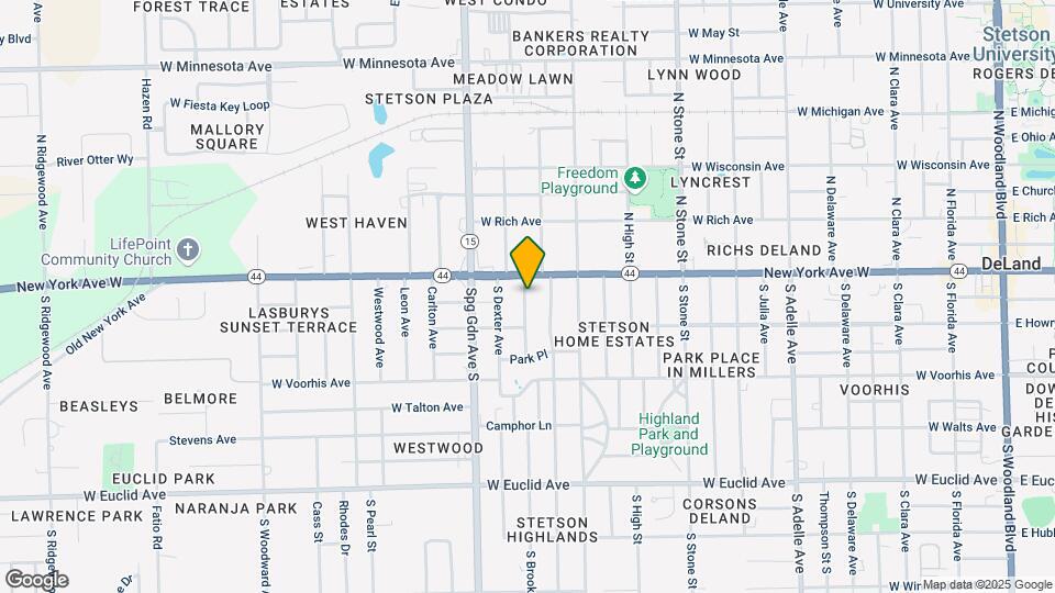 103 S Brooks Ave Mapa y Detalles de la Ubicación