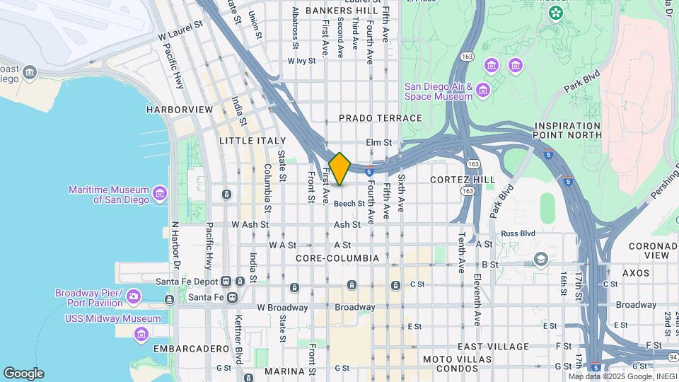 1556 2nd Ave Map and Location Details