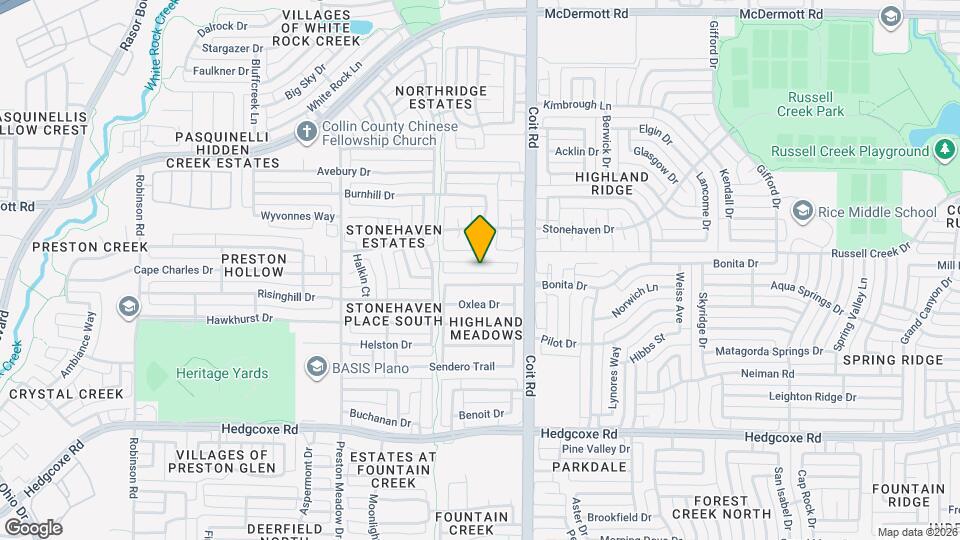 4100 Eastleigh Dr Map and Location Details