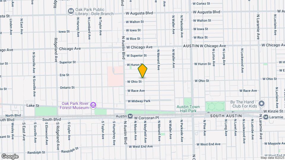 608 N Mayfield Ave Map and Location Details