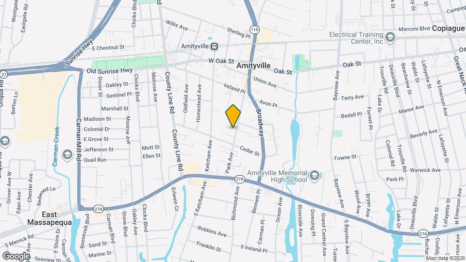 94 Park Ave Mapa y Detalles de la Ubicación