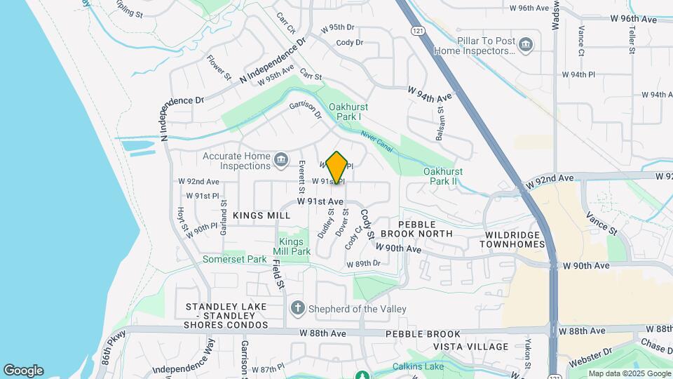 9178 Dudley St Mapa y Detalles de la Ubicación