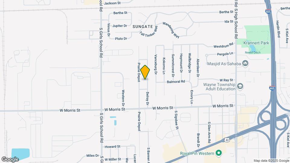 942 Delray Dr Map and Location Details