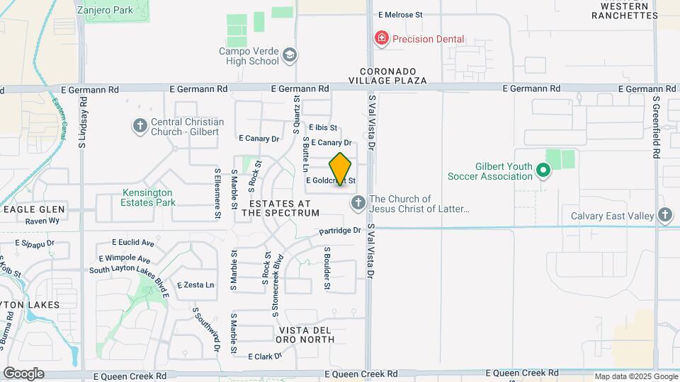 1514 E Hummingbird Way Map and Location Details