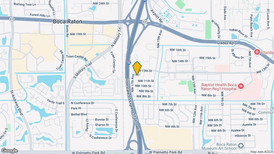 1175 NW 16th Ct-Unit -2 Map and Location Details