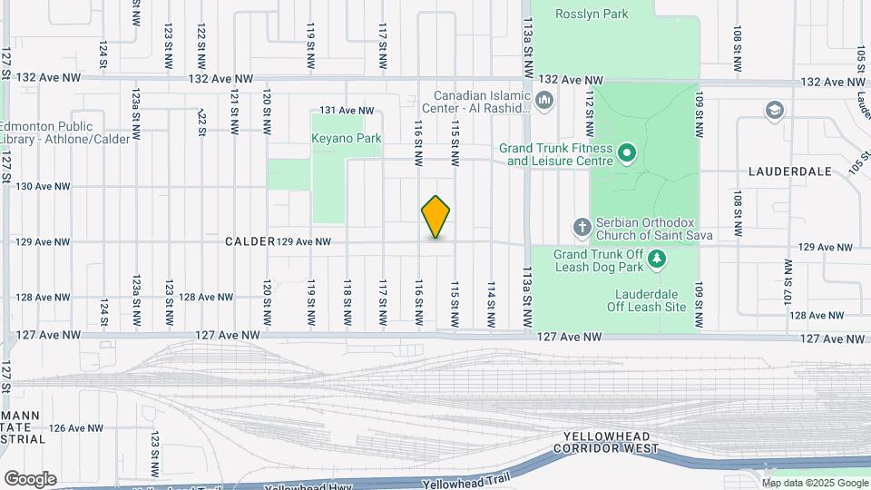 11523-11129 129 Ave NW Map and Location Details