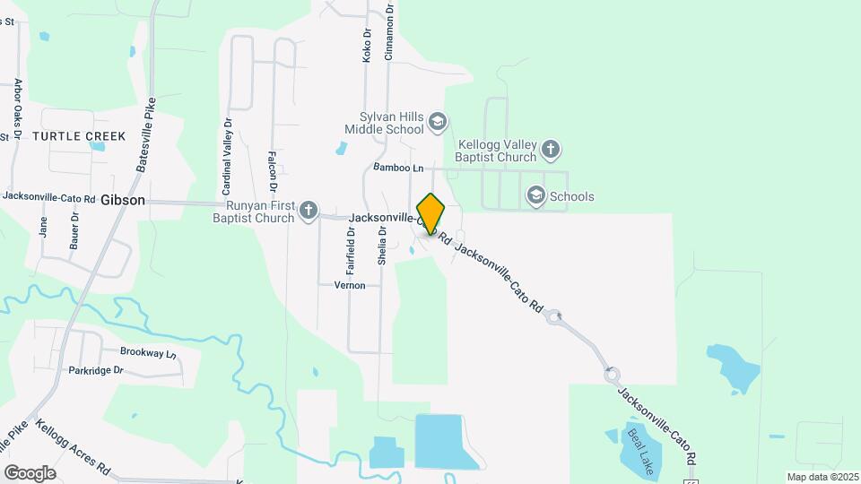 9931 Jacksonville-Cato Rd Map and Location Details