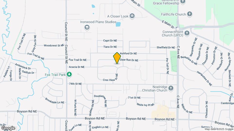 954 Acacia Dr NE Map and Location Details