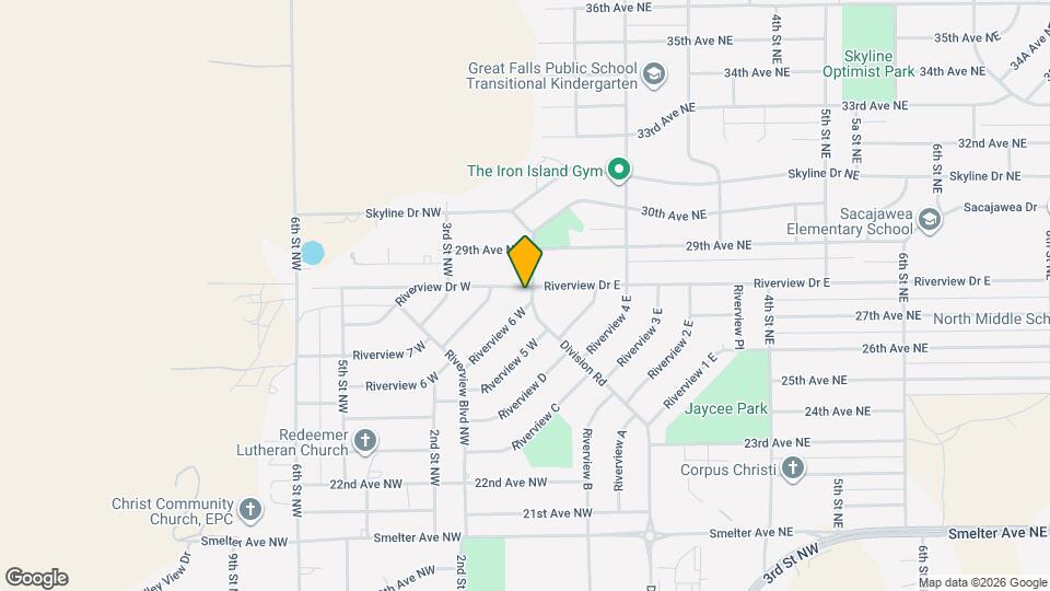 600 Division Rd Map and Location Details