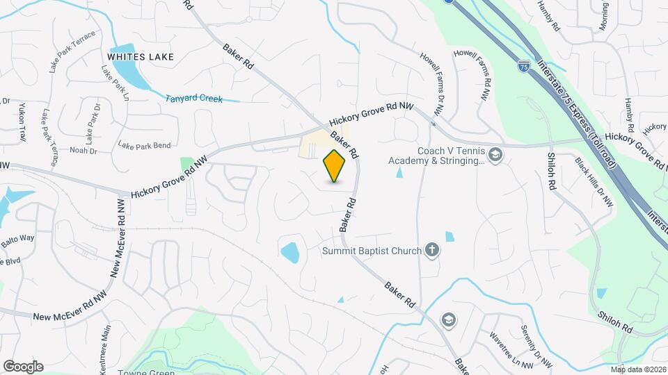 2470 Stonegate Dr Map and Location Details