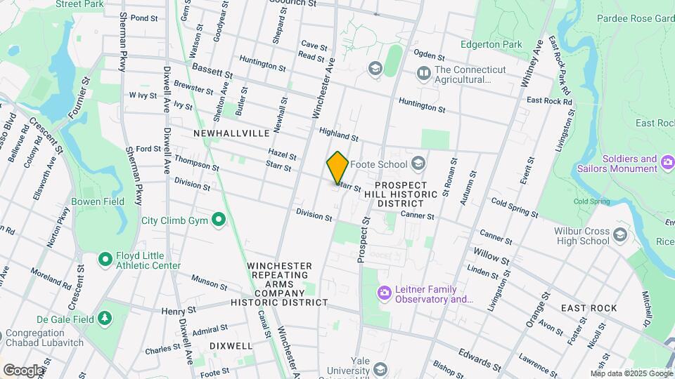 56 Starr St, Unit 1 Map and Location Details