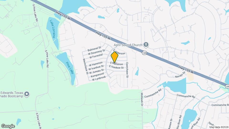 16693 E Hammon Map and Location Details