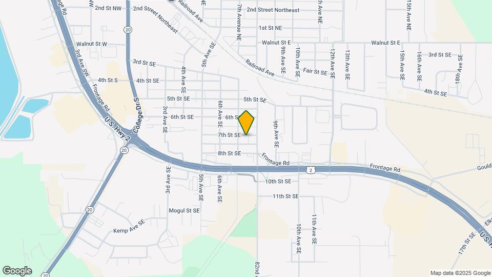 712 7th St SE, Unit #1 Mapa y Detalles de la Ubicación