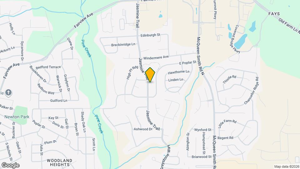 544 Jasmine Trail Map and Location Details