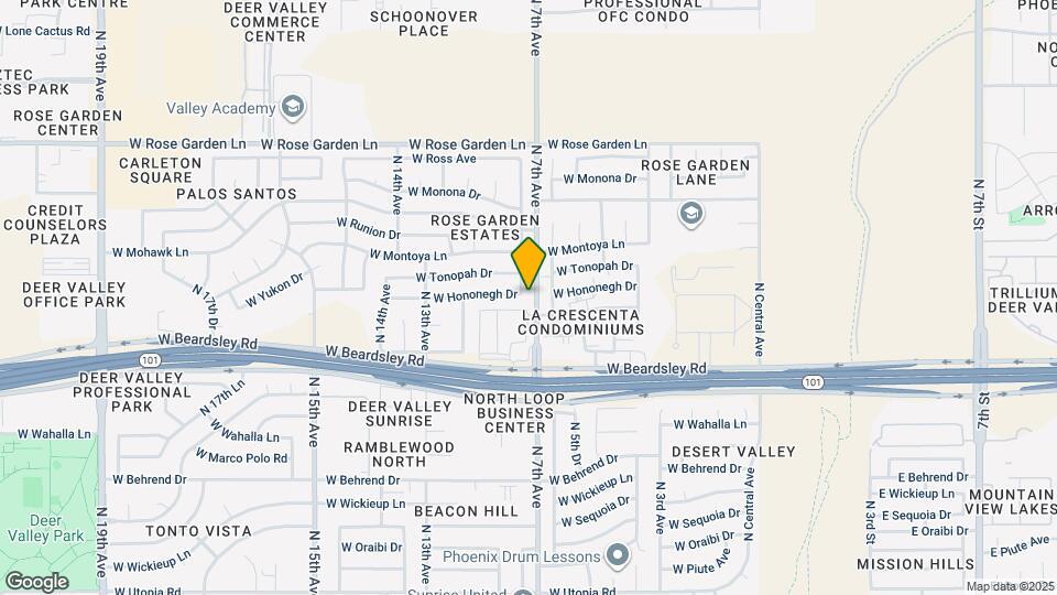 20401 N 8th Ave Map and Location Details